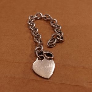 Tiffany & Co heart tag bracelet